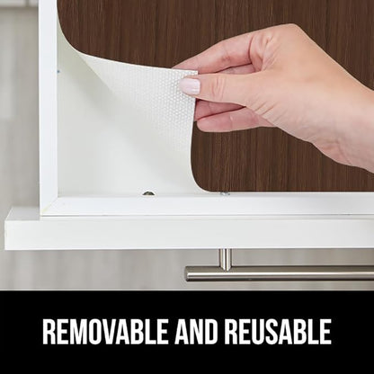 GORILLA GRIP DripGuard Shelf Liner, Non-Adhesive Drawer and Kitchen Cabinet - Image 6