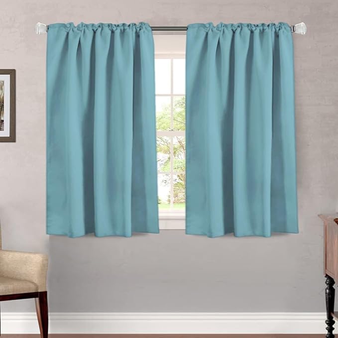 H.VERSAILTEX Blackout Curtains Thermal Insulated Window Treatment Panels Room - Image 2