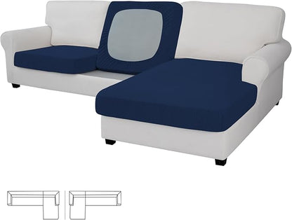 Easy-Going Stretch 3 Pieces Couch Cushion Covers by Easy-Going
