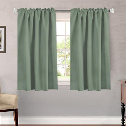 H.VERSAILTEX Blackout Curtains Thermal Insulated Window Treatment Panels Room - Image 2