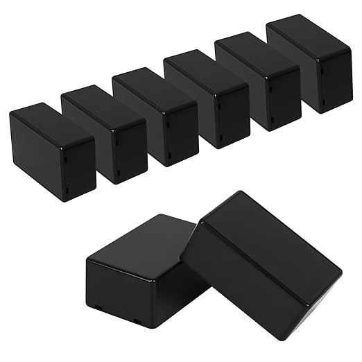 Project Box 8 Pieces Electrical Box Small Junction Box ABS Plastic Enclosure by HoHaing