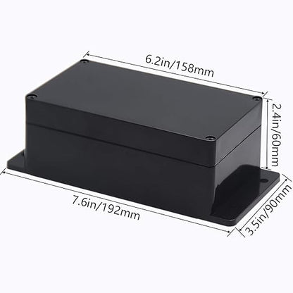 Zulkit Junction Box ABS Plastic Dustproof Waterproof IP65 Universal Electrical - Image 2