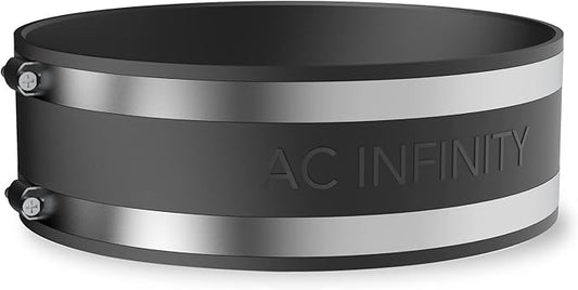 AC Infinity Noise Reduction Clamp 8-Inch, Duct Coupler by ACInfinity