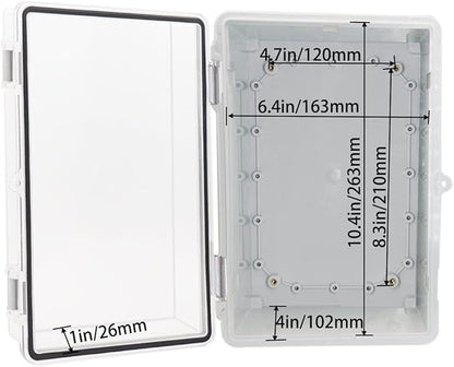 Waterproof Outdoor Electrical Box Junction Box Weatherproof IP67 ABS Plastic - Image 4