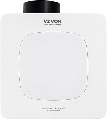 VEVOR Bathroom Exhaust Fan, 80 CFM High-Efficiency Ventilation, 1.5sones Low - Image 10
