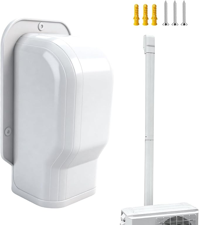 3'' Wall Entry Cover for Ac Lines, Mini Split Lineset Cover for Ductless Air by Unknown