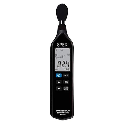Sper Scientific Graphic Display Sound Meter 850015-30-130 dB A/C Frequency by SperScientific