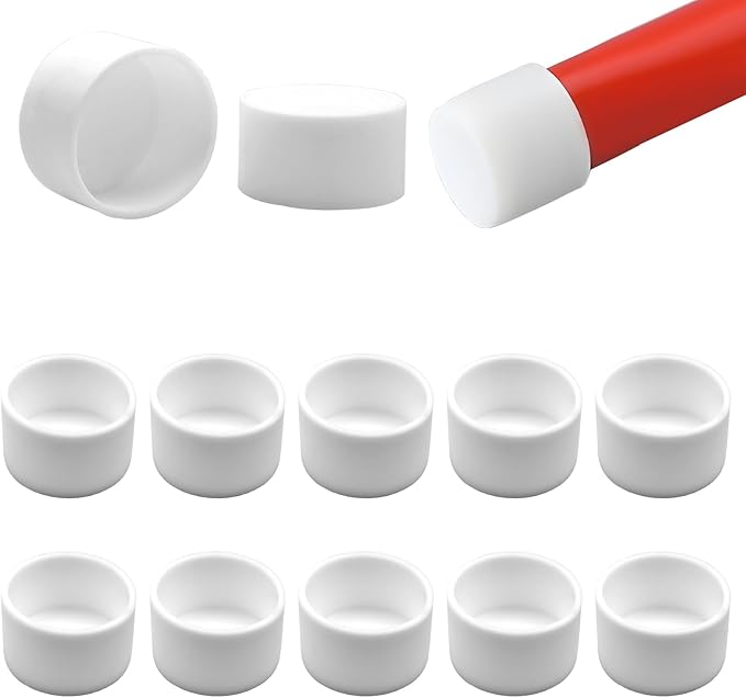 1-3/8" Silicone Chair Leg Floor Protectors, Rubber Chair Leg Caps, Non-Slip by EASYEAH