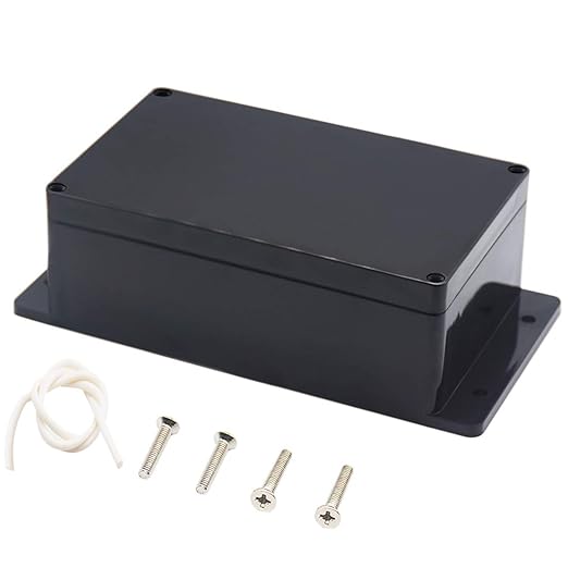 Zulkit Junction Box ABS Plastic Dustproof Waterproof IP65 Universal Electrical by Zulkit
