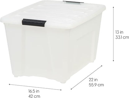 IRIS USA 54 QT Plastic Storage Box - Image 2