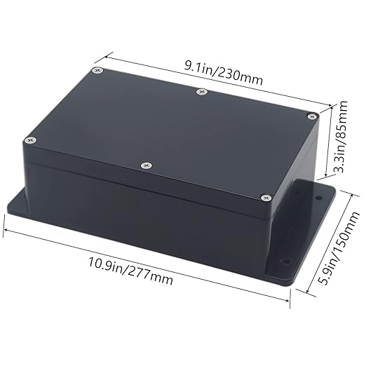 Junction Box, Zulkit Project Box Waterproof Dustproof IP65 ABS Universal - Image 2