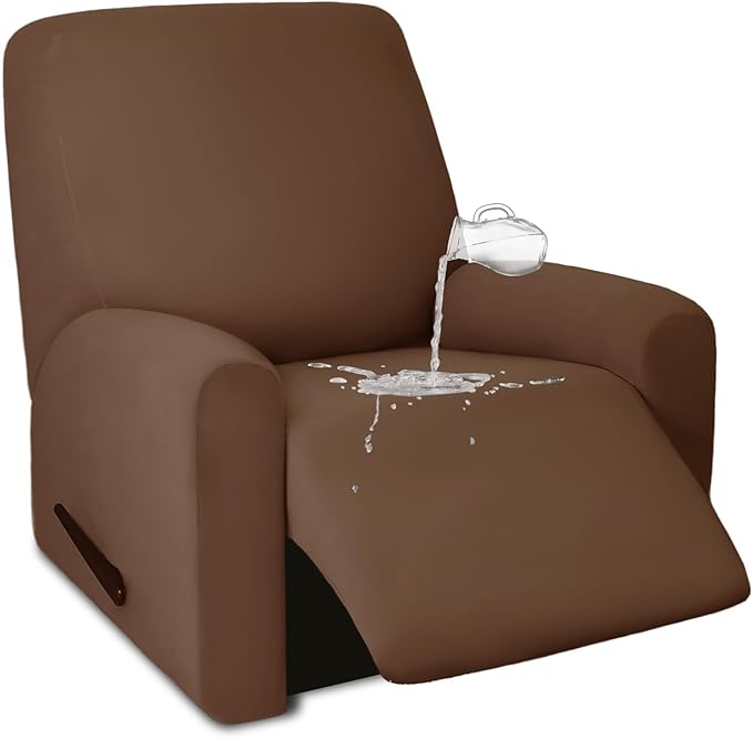PureFit 100% Dual Waterproof Recliner Cover, Waterproof Couch Cover by PureFit