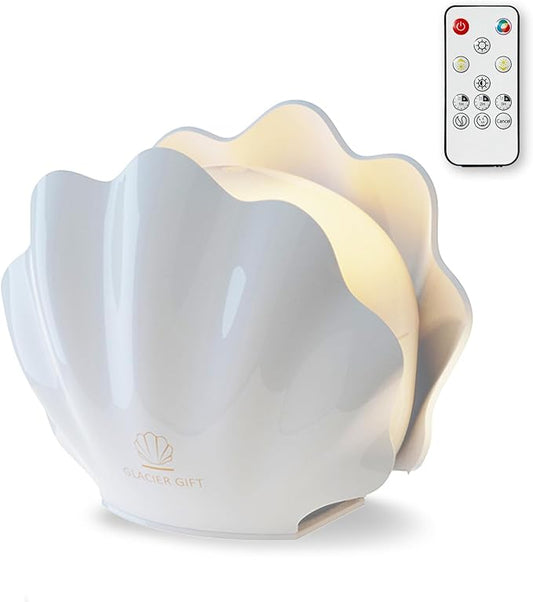 Essential Oil Diffuser 260ML, Shell Aroma Diffuser by GLACIERGIFT