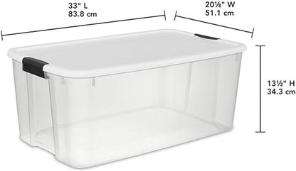 Sterilite 16-Pack Ultra Latching Box, Storage Bins - Image 2