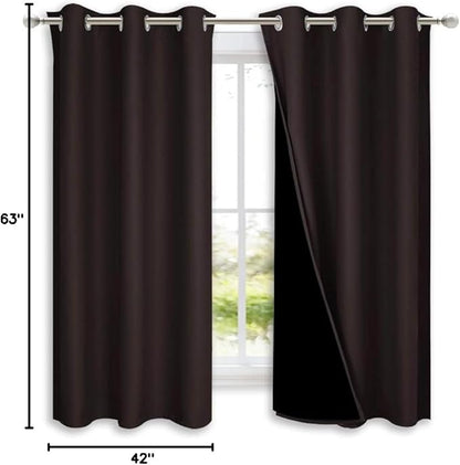 NICETOWN Complete 100% Blackout Curtains, Thermal Insulated & Energy Efficiency - Image 9
