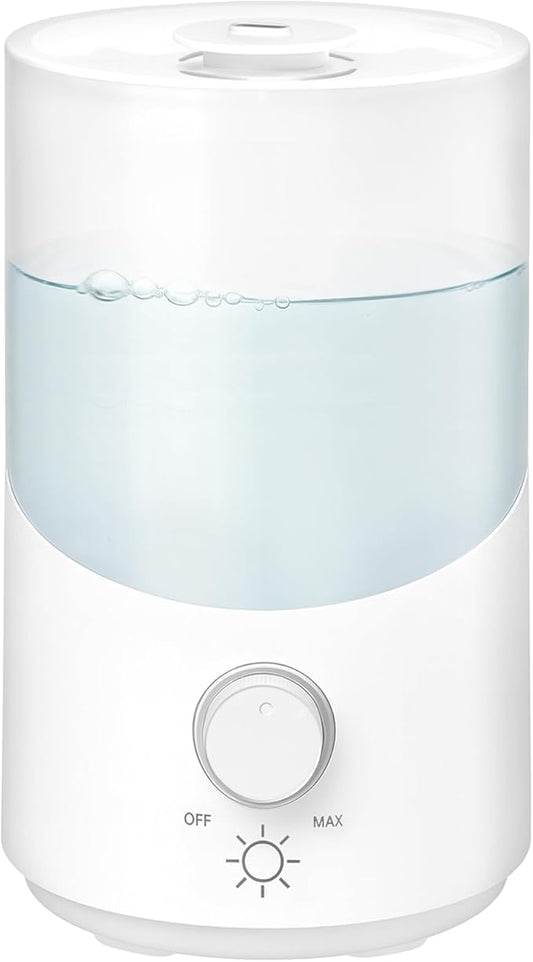 Cool Mist Humidifier for Bedroom, 3L Top Fill Ultrasonic Air Humidifier by Unknown