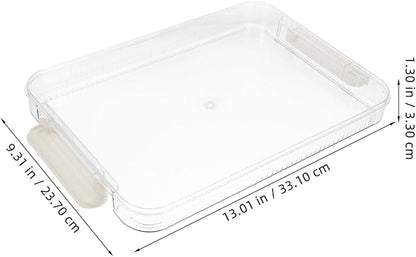 Alipis A4 File Organizer Box Small Size Plastic Storage Box Document Holder - Image 2