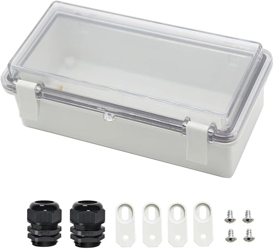 Zulkit Junction Box ABS Plastic Dustproof Waterproof IP65 Electrical Boxes by Zulkit