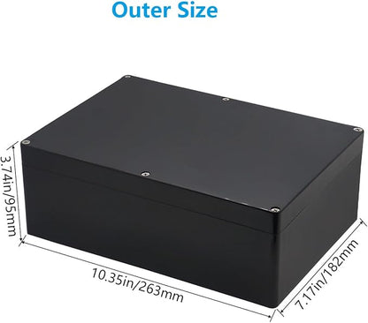 Project Box ABS Black Electrical Boxes IP67 Outdoor Waterproof box Electronic - Image 2