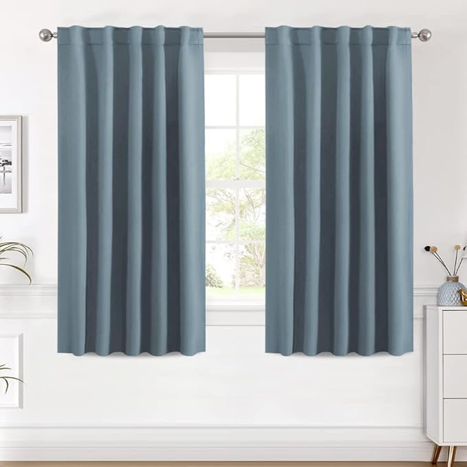 H.VERSAILTEX Blackout Curtains Thermal Insulated Window Treatment Panels Room by HVERSAILTEX