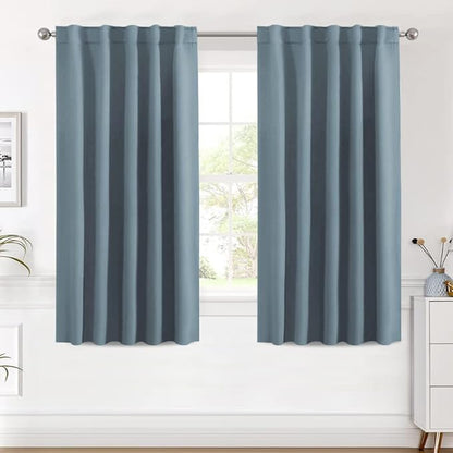 H.VERSAILTEX Blackout Curtains Thermal Insulated Window Treatment Panels Room by HVERSAILTEX