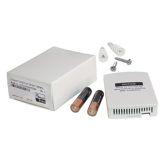 Trane Part# ZSENS930AW00MA Wireless Remote Indoor Z-Wave Temperature/Humidity by EcostarEnergy