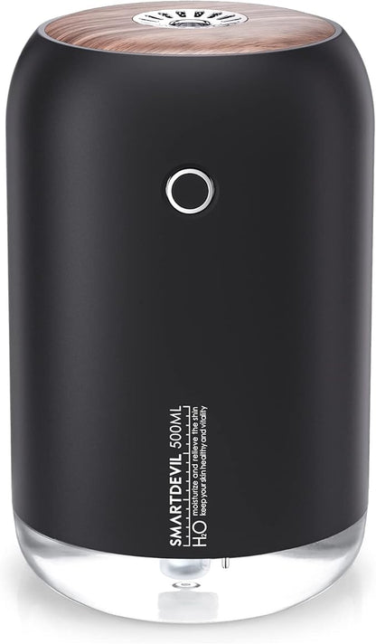 SmartDevil Portable Mini Humidifier, 500ml Desk Plant Humidifier, USB Personal by SmartDevil