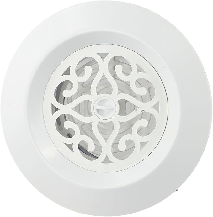 Round Air Vent Grille with Adjustable Louvers, ABS Ventilation Cover - Image 8