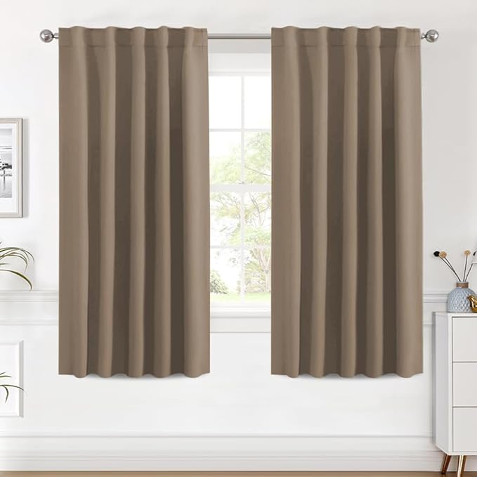 H.VERSAILTEX Blackout Curtains Thermal Insulated Window Treatment Panels Room by HVERSAILTEX