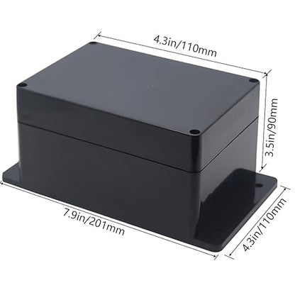 Junction Box, Zulkit Project Box Waterproof Dustproof IP65 ABS Universal - Image 2