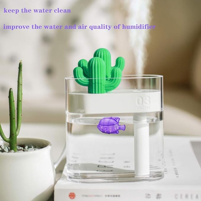 2 Pack Humidifier Fish Cleaner for Humidifier Water Treatment, Universal - Image 6