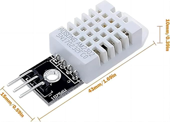 WWZMDiB 3Pcs DHT22/AM2302 Digital Temperature and Humidity Sensor Module - Image 3