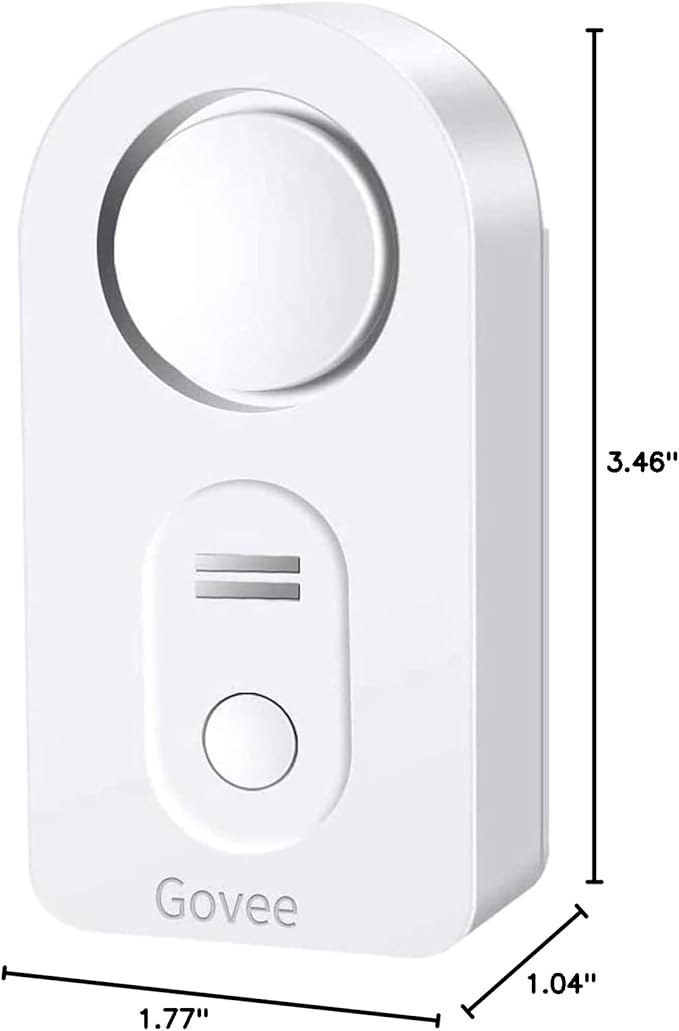 Govee Water Leak Detectors 1 Pack, 100dB Adjustable Audio Alarm Sensor - Image 9