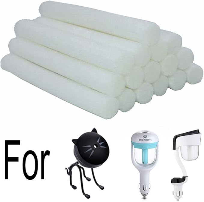 Cotton Filter Sticks 16-Pack Cotton Filter Refill Sticks Wick Replacement - Image 2