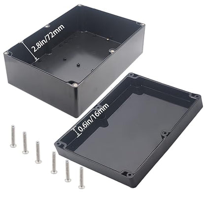 Watertight Junction Box, IP67 Waterproof Project Box Durable ABS Plastic - Image 4