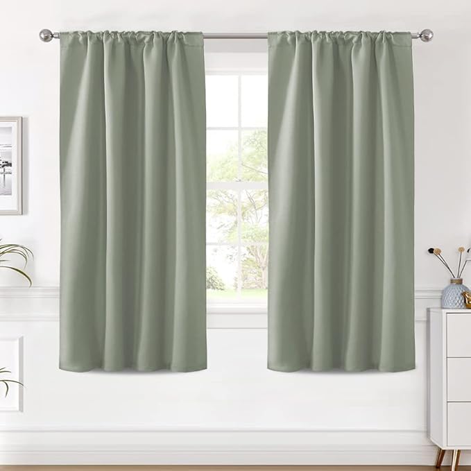 H.VERSAILTEX Blackout Curtains Thermal Insulated Window Treatment Panels Room - Image 2