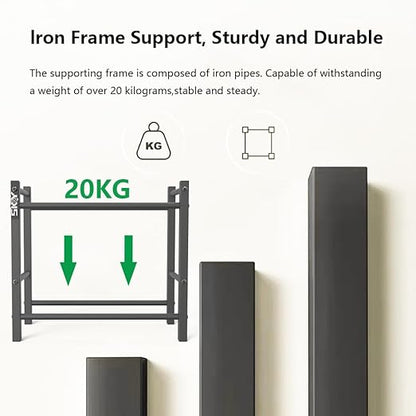 Lutyr Skouphy 3D Printer Filament Storage Rack, 2 Tier Filament Spool Holders - Image 3