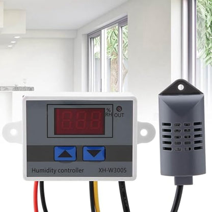 XH-W3005 Digital Hygrometer Switch Controller 220V Humidity Sensor 0~99% RH LCD - Image 4