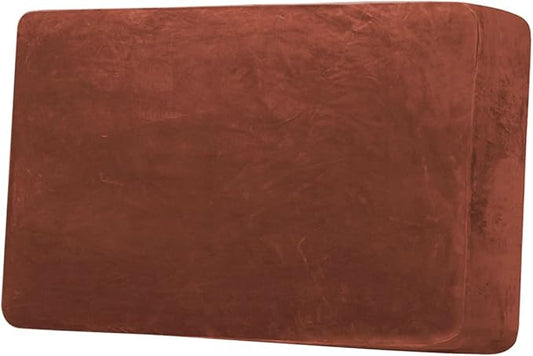 H.VERSAILTEX Velvet Stretch Individual Couch Cushion Cover Plush Slipcover by HVERSAILTEX