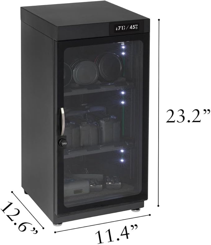 50LT Electronic Dry Cabinet for Camera, Lens & Electronics – Silent - Image 2