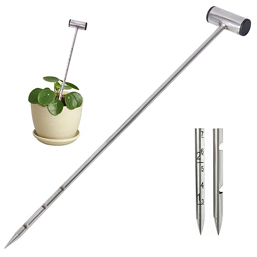 Soil Probe 14 Inches Moisture Meter by Lichtund