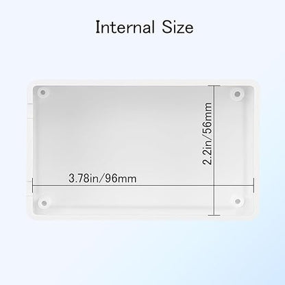 Project Box 8 Pieces Electrical Box Small Junction Box ABS Plastic Enclosure - Image 4