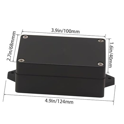 Zulkit Junction Box ABS Plastic Dustproof Waterproof IP65 Universal Electrical - Image 2