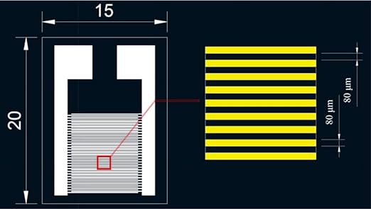 Qunguan IDE（Interdigital Electrode) on ito Glass 80μm Indium-Tin-Oxide Film - Image 5