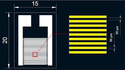 Qunguan IDE（Interdigital Electrode) on ito Glass 80μm Indium-Tin-Oxide Film - Image 5