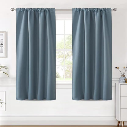 H.VERSAILTEX Blackout Curtains Thermal Insulated Window Treatment Panels Room - Image 2