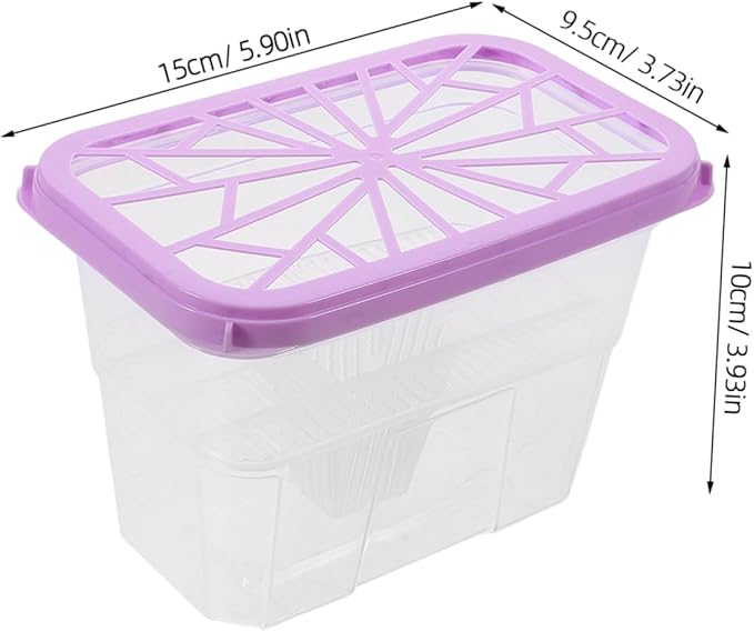 PRETYZOOM 4pcs Moisture Absorber Box Reusable Storage Case - Image 2