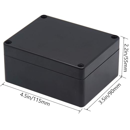 Junction Box, Zulkit Project Box IP65 Waterproof Outdoor Box ABS Plastic - Image 2