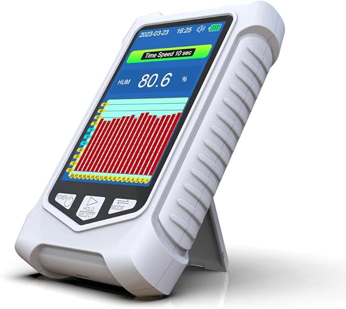 Portable O3 Meter Ozone Detector 3.5 Inch TFT Multifunction Air Quality Monitor - Image 5