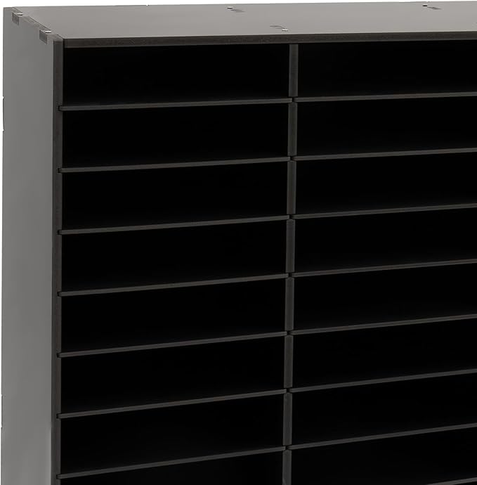 Literature Organizers 24/36Slots Mail Sorter Compartment Files Rack File - Image 5